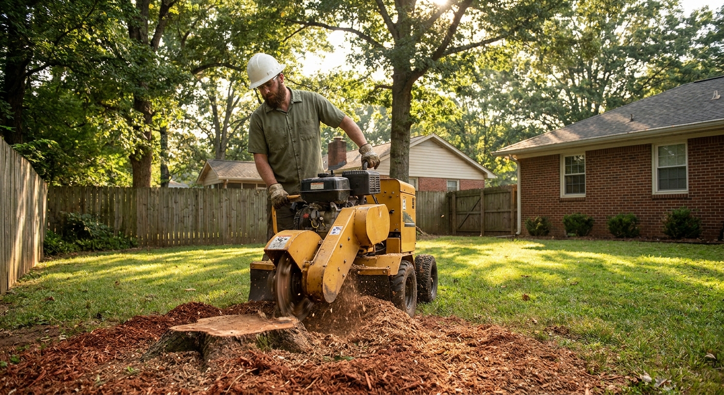 You are currently viewing Stump Grinding vs Stump Removal: Which Does Your Nashville Yard Need?