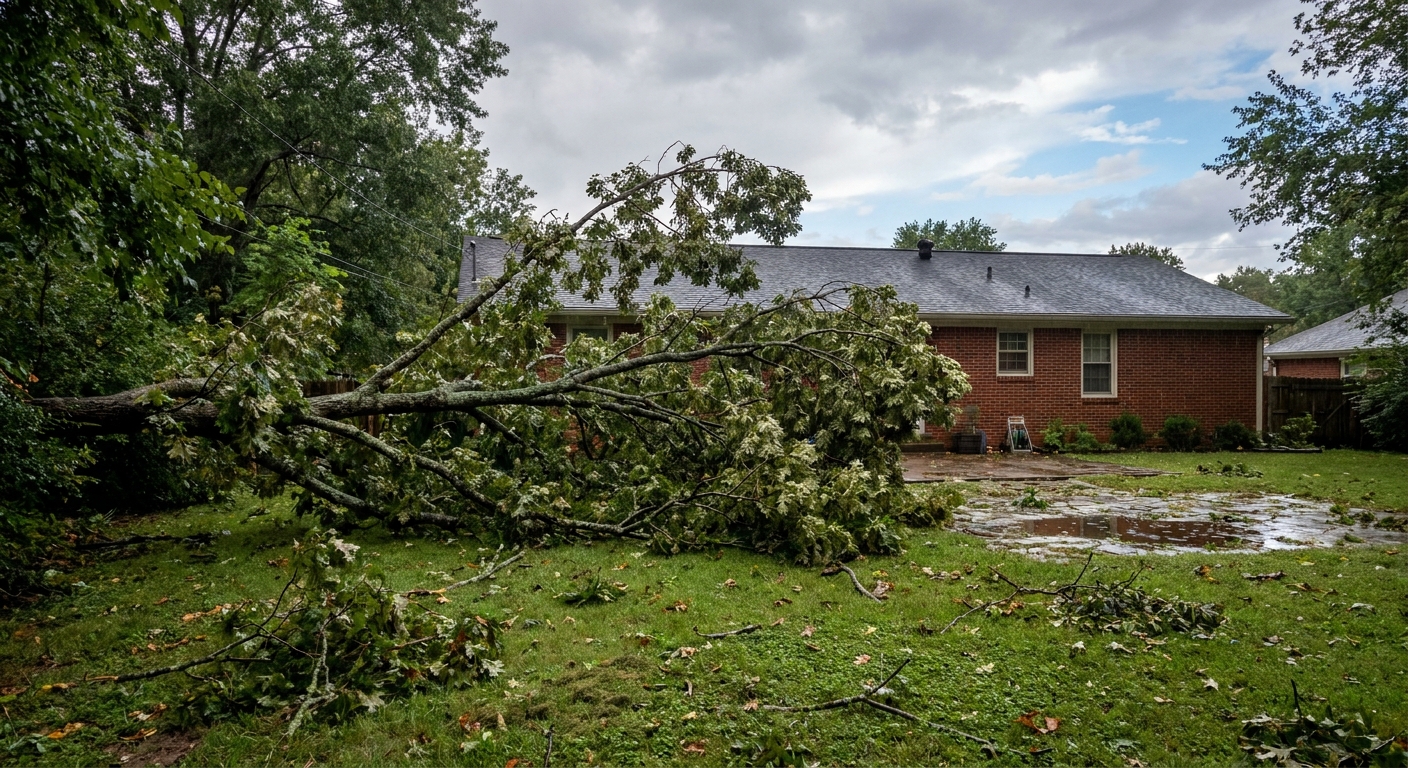 You are currently viewing Summer Storm Damage in Nashville: What to Do When a Tree Comes Down