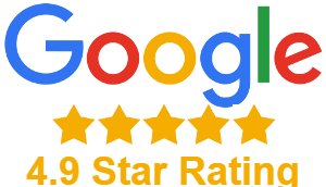 Google rating 4.9 stars